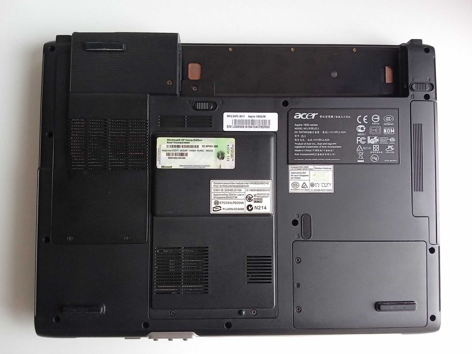 Computador - Acer Aspire 1650, para peças ou reparação !!!