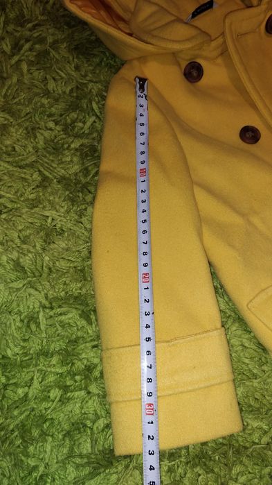 Elegancki płaszczyk 98 104 żółty marki George