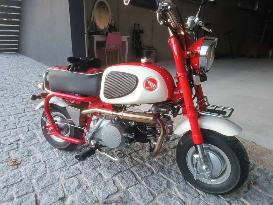 Mini Honda CZ100 réplica. (Única em Portugal)