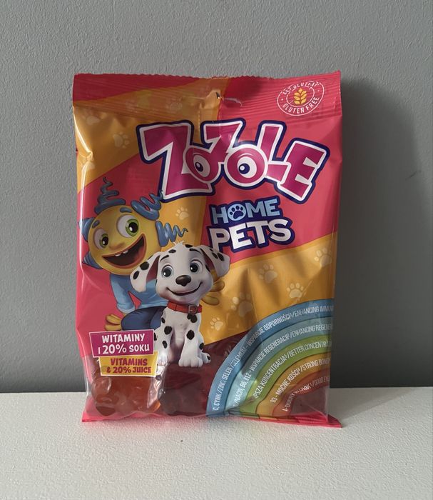 Żelki Zozole Home Pets 75g owocowe
