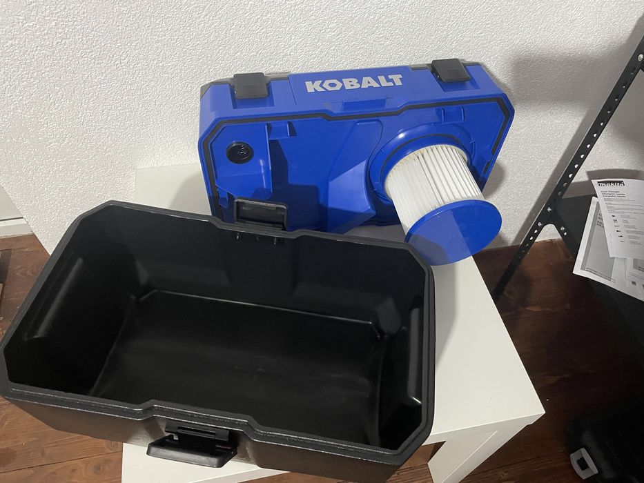 Kobalt 24-Вольт Макс. 12л.  Бездротовий пилосос