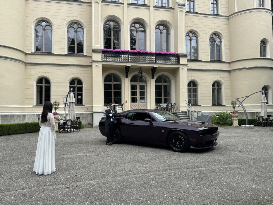 Auto do ślubu / dodge challenger V8 6.4 scat pack - wolne terminy 2026