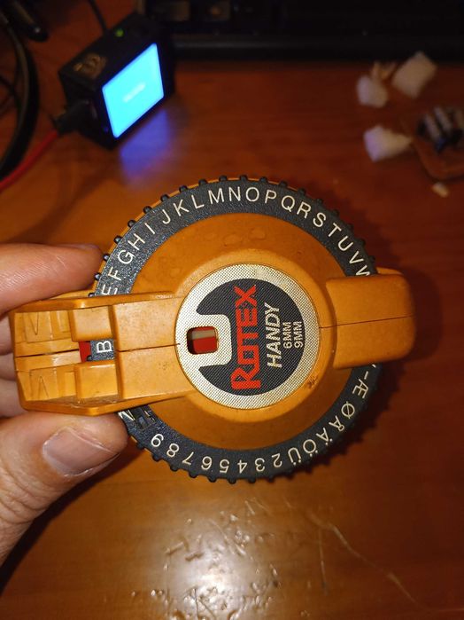 Maquina Rotex Handy  (Fita Autocolante)