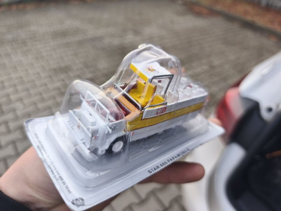 Star 660 Papamobile - Kultowe auta PRL-u, skala 1:72, DeAgostini, NOWY