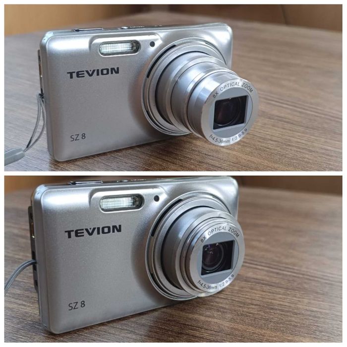 Крутий TEVION SUPRA 8-кратний ЗУМ 16mp CCD digicam+Првний комплект