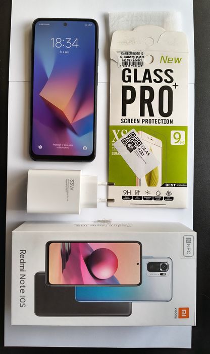 Xiaomi redmi note 10s 64gb - jak nowy