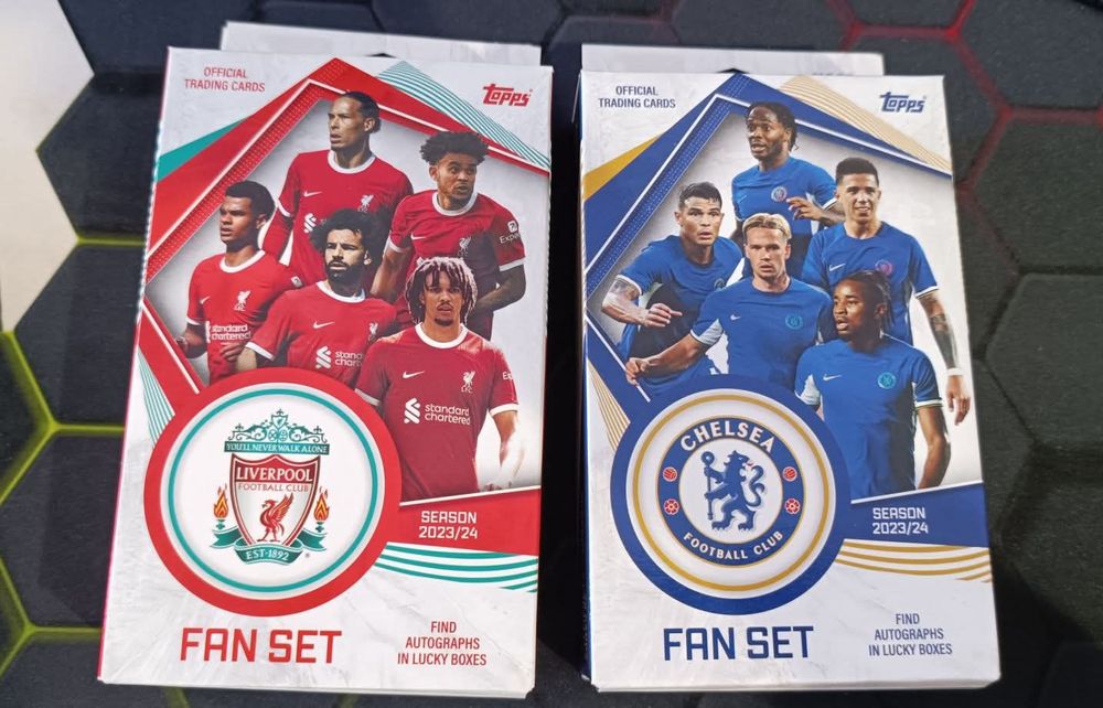 Vendo Caixas Futebol Liverpool e Chelsea