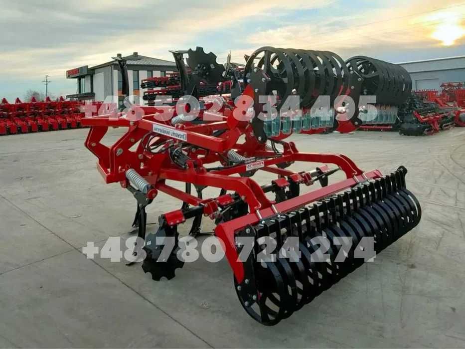 AGREGAT bezorkowy/STRUMYK podorywkowo-orkowy składany HYDRAULICZNIE !!