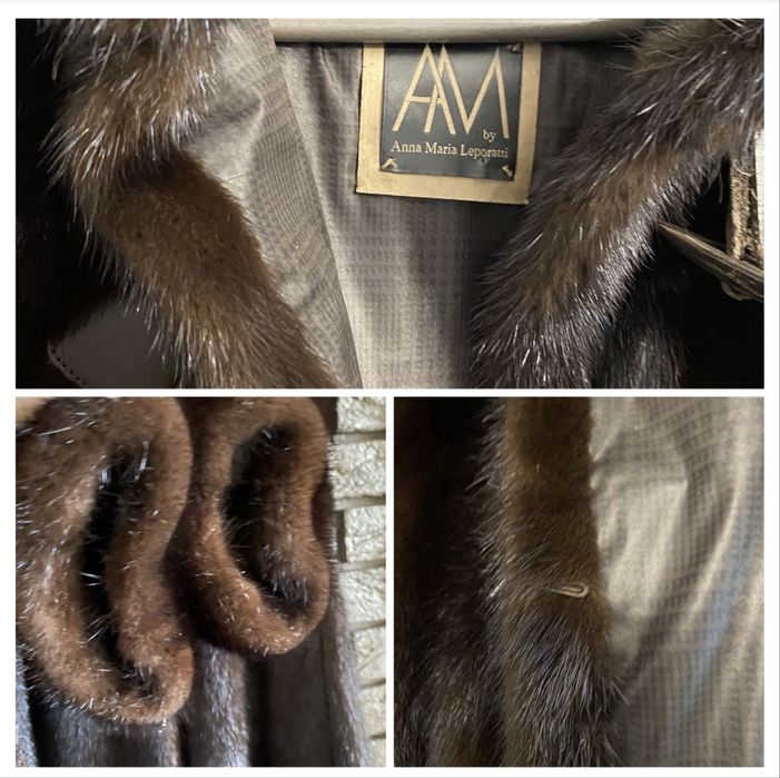 Шуба пальто куртка Anna Maria Leporatti оригінал Італія