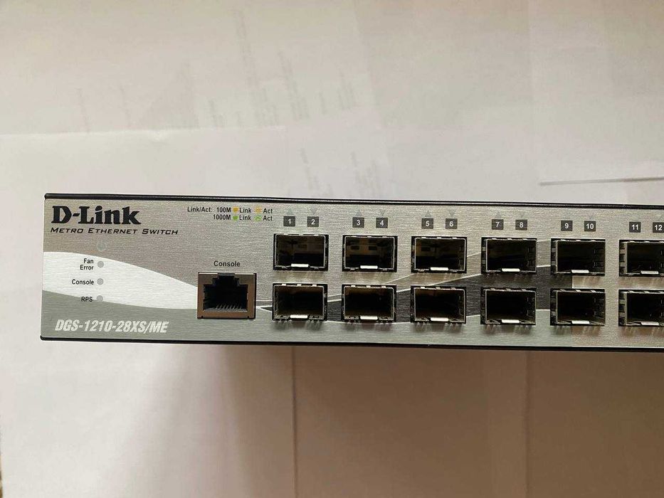 Коммутатор D-Link DGS 1210-28XS