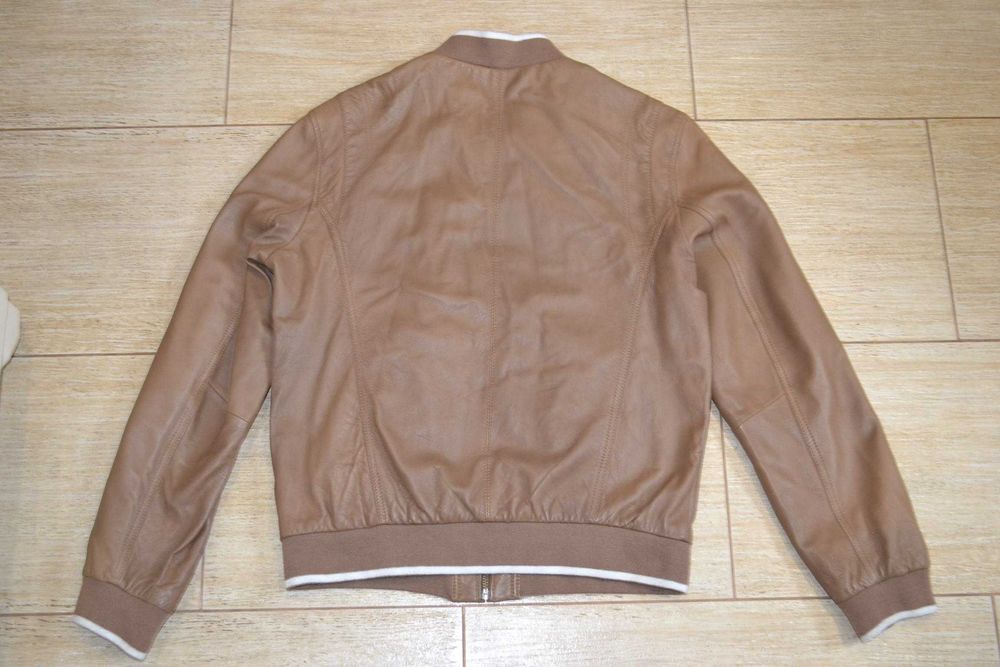 Arma man xl-l куртка кожаная оригинал мужская бомбер