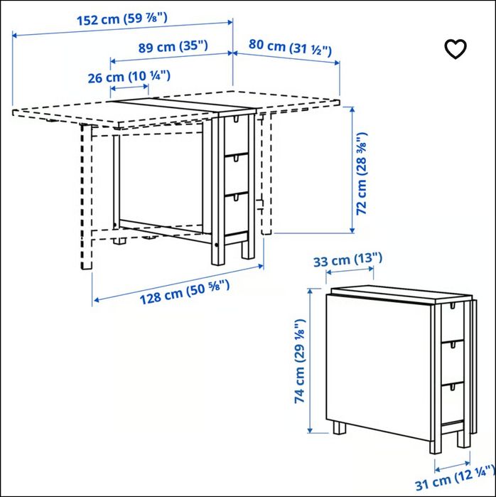 Mesa de cozinha nova
