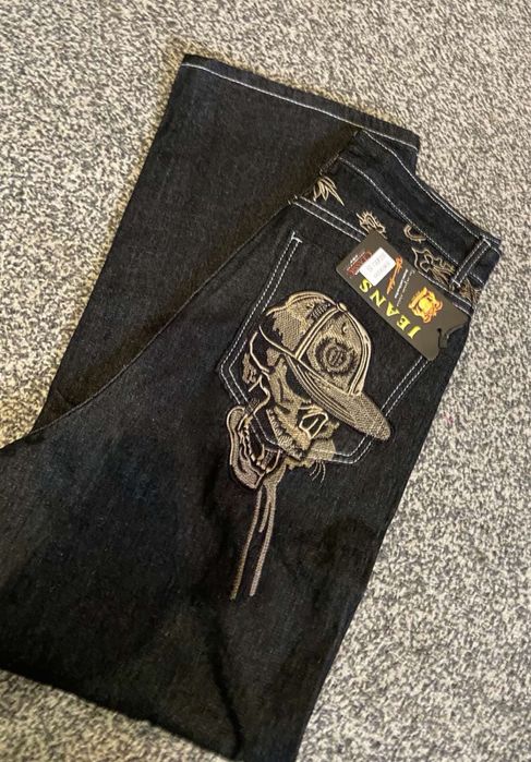 Широкие джинсы  baggy pants par, широкие штаны jnco baggy