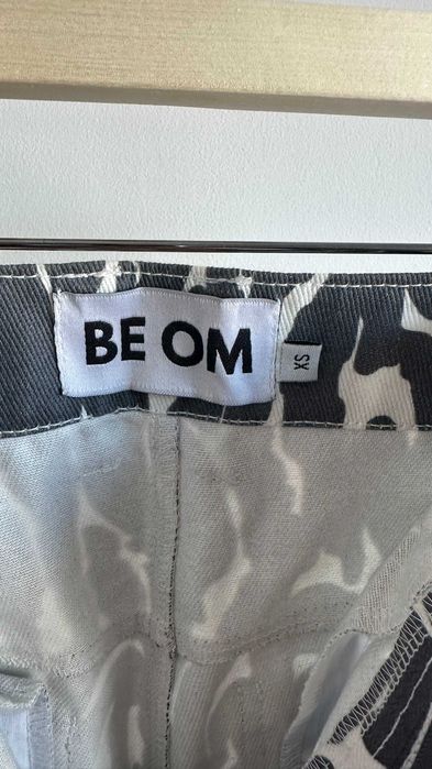 BeomDsgn Zebra print denim