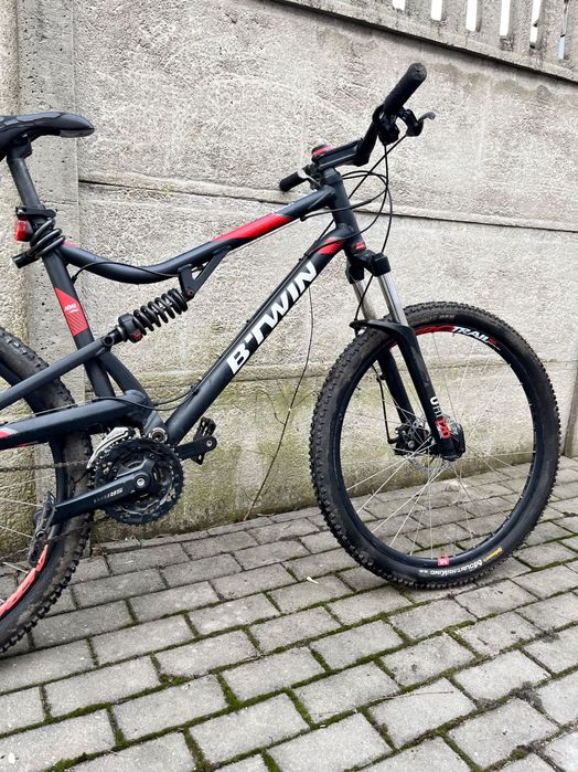 Rower górski B'Twin Rockrider 520S – Pełna amortyzacja (Full) 27,5"
