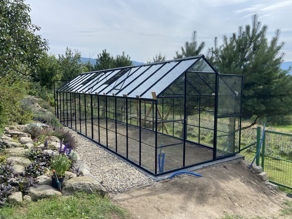 Szklarnia szklana spawana 10m2 z Montażem