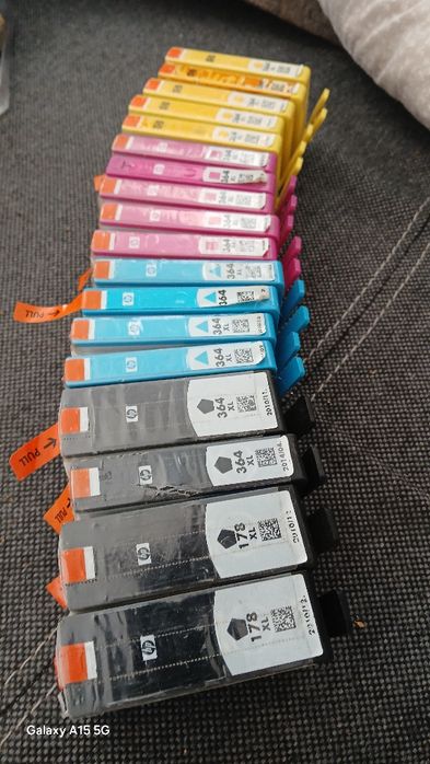 Tusze tusz oryginalny HP 364,178,564 zestaw