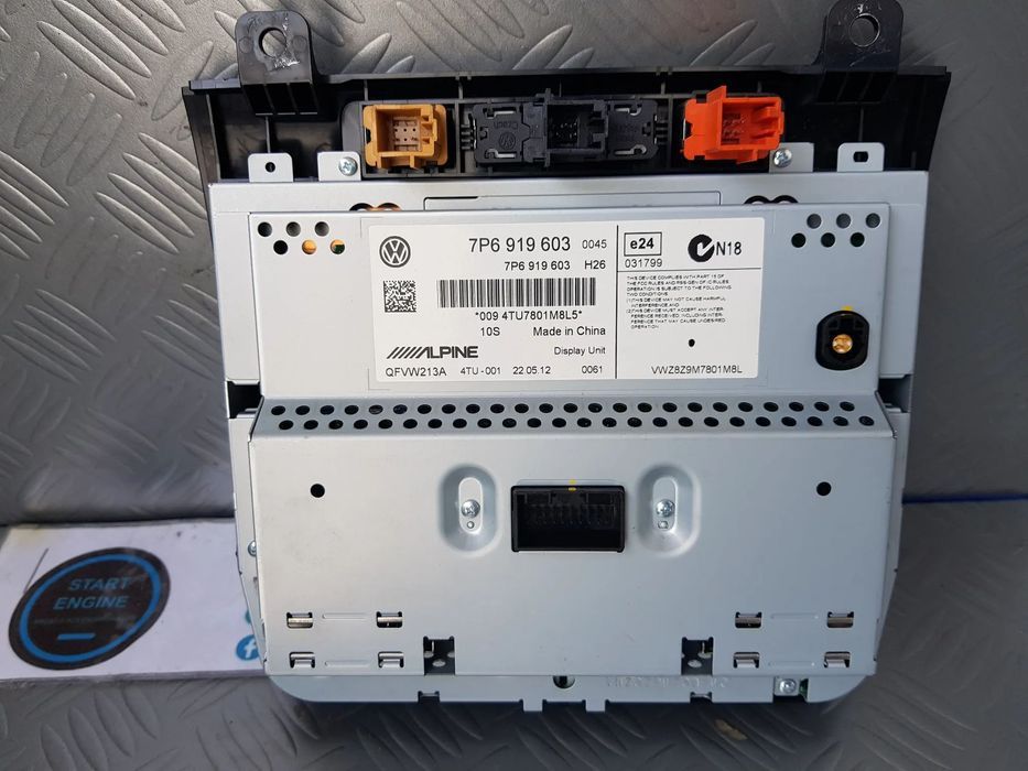 Radio MMI 3G Vw Touareg 2011-2018