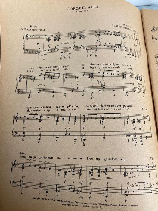 1960 Wiosna i ty nuty fortepianowe