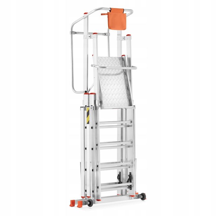 Drabina rusztowanie aluminiowe podnośnik HIGHER 8104-C
