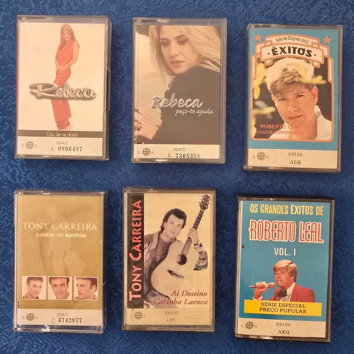 Lote de cds e cassetes
