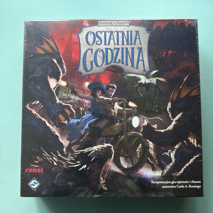 Horror w Arkham: Ostatnia godzina gra planszowa kooperacyjna