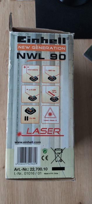 Laser kątowy Einhell NWL90