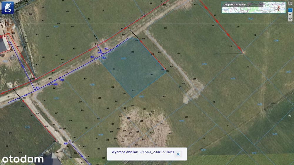 Malowniczo położona działa budowlana w Wielochowie