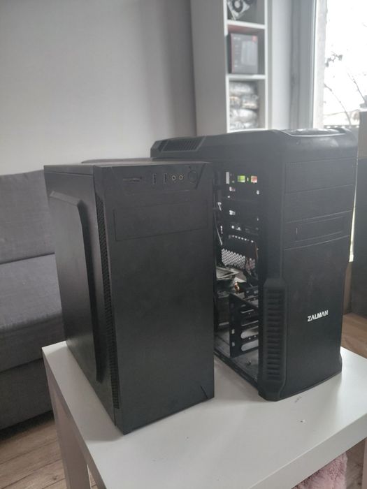 2 Obudowy komputerowe + chłodzenie + GRATIS