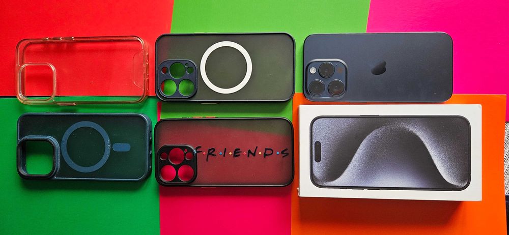 Идеальный  IPHONE 15 PRO 256Gb Blue Titanium физ SIM neverlock Европа