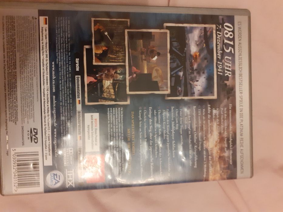 Medal of Honor Rising Sun na konsole ps2 możliwa zamiana