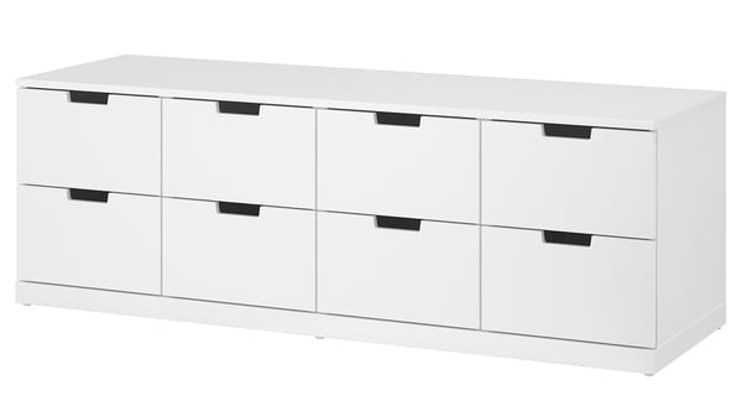 cómoda NORDLI . IKEA . arrumação . impecável