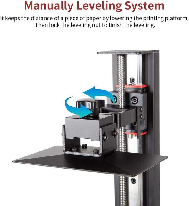 Impressora 3D Resina CREALITY LD-002H + extras