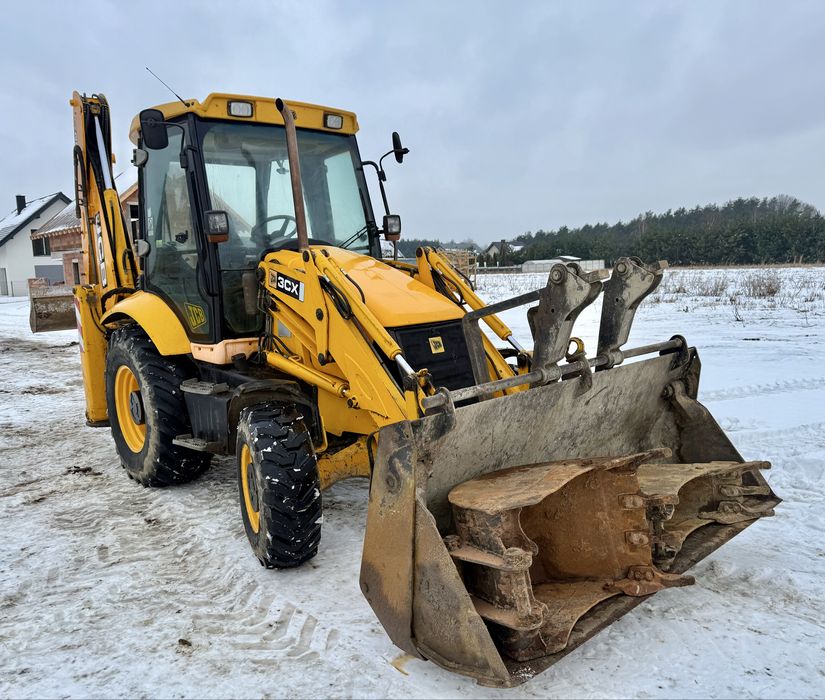 Jcb 3cx yoisticki powershift koparko ładowarka