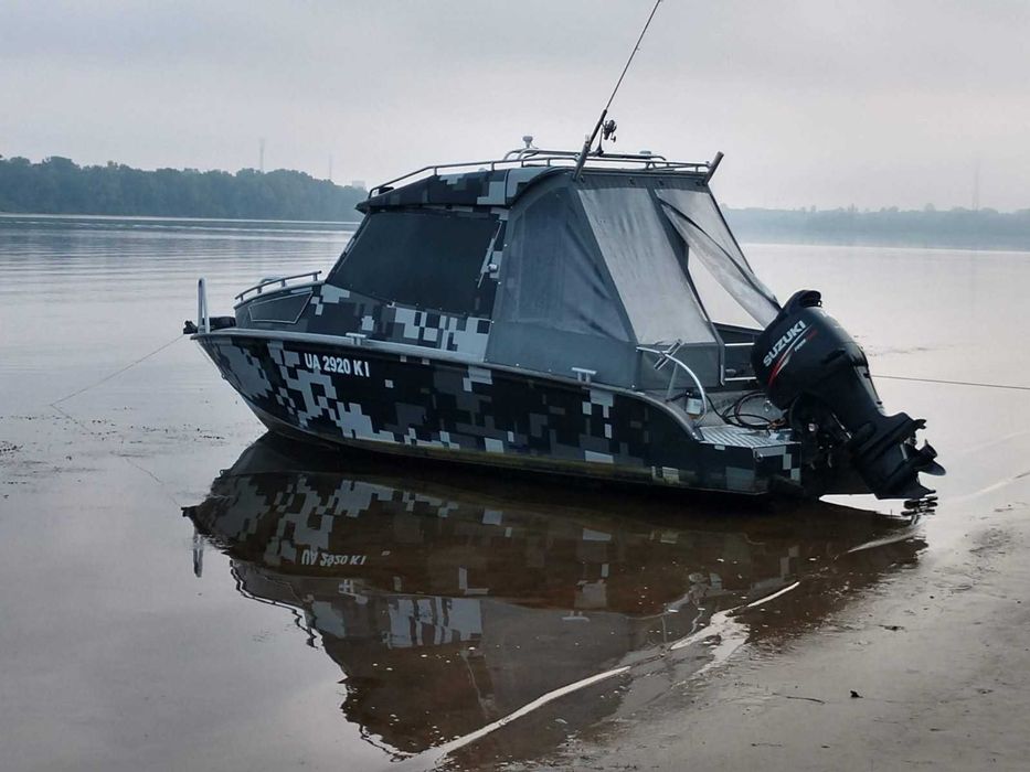 Катер UMS 600 (2013 р.) + мотор Suzuki DF 200 APX (2019 р.)