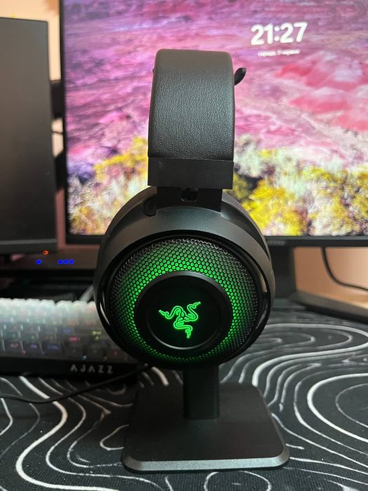 Ігрові навушники Razer Kraken Ultimate (RGB, THX Spatial Audio)