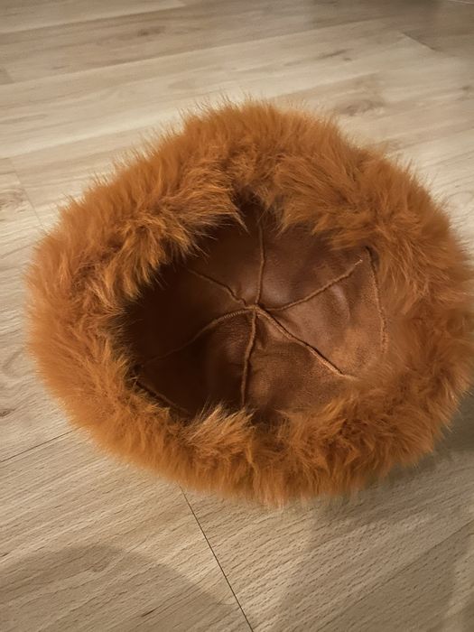 Gorro pêlo, laranja