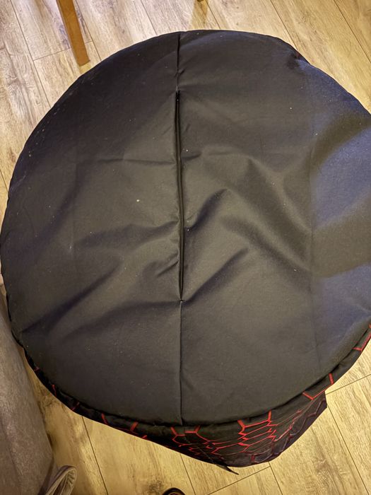 Duży worek pufa do siedzeni