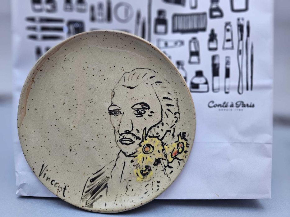 Talerzyk deserowy Van Gogh 18cm