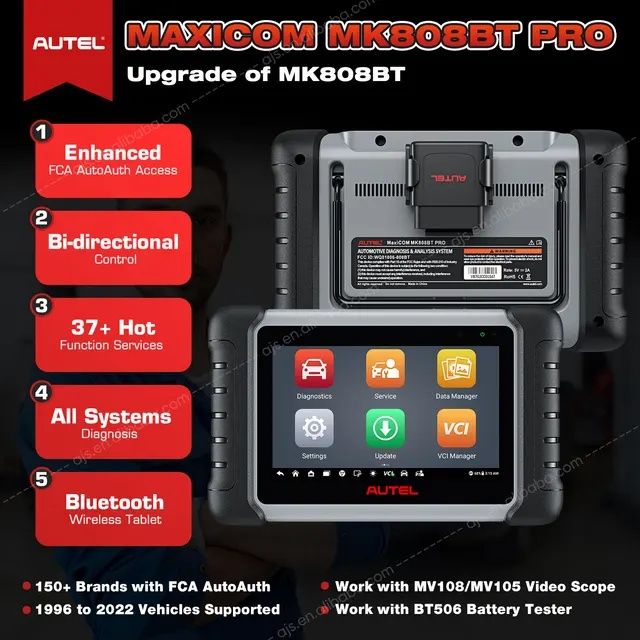 Máquina de diagnóstico OFICIAL e Licenciado AUTEL Vários Modelos