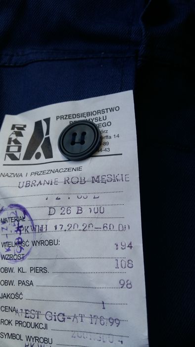 Nowa bluza z ubrania