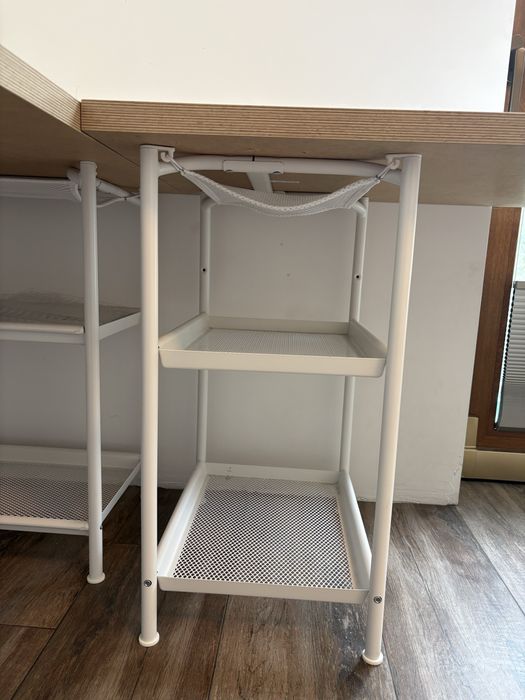 Biurko blat ikea nogi SPAND