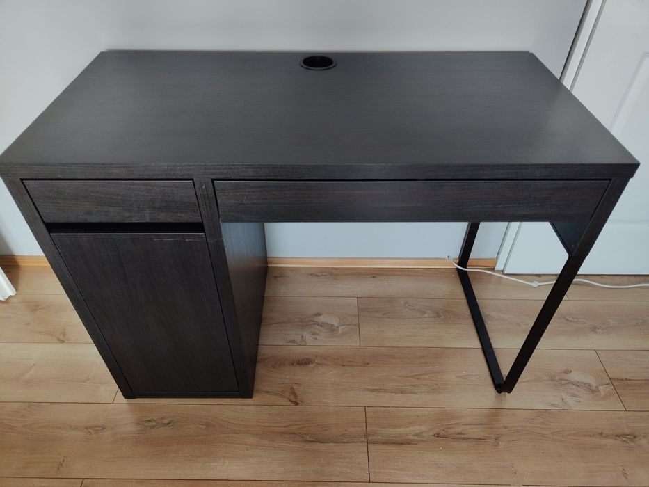 Biurko IKEA Mickey czarny brąz