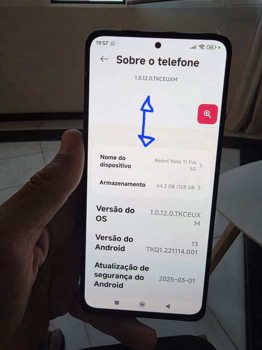 Redmi note 11 pro 5g 128 GB