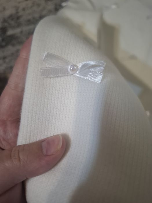 Платье ангора новое белое