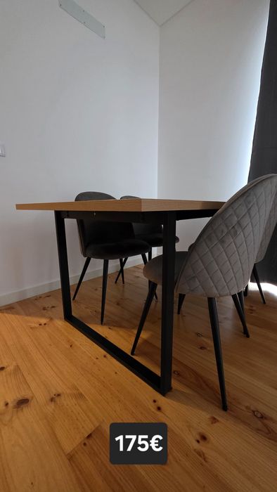 Mesa de Jantar 90x160 Carvalho