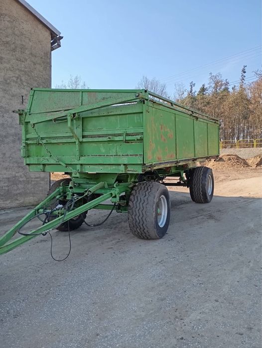 przyczepa wywrotka hl 8011 bardzo ładna