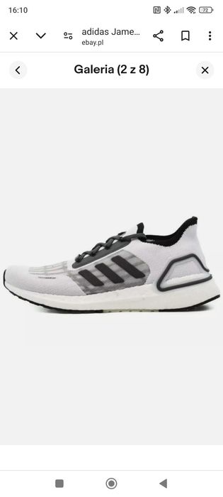 adidas James Bond 007 Ultra Boost Summer Ready białe trampki do biegan