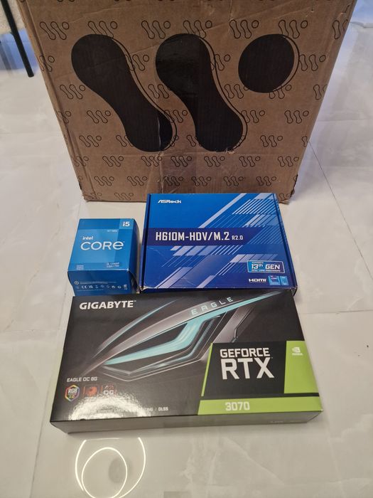 Mocny Komputer Gamingowy–i5‑12400F | Rtx3070 I 16GB RAM