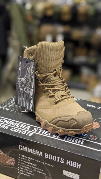 Тактичні черевики Mil-Tec Берці польові штурмові з мембраною Німеччина